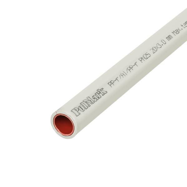 Труба PPR PLM Composite PN25 20x3.4 мм