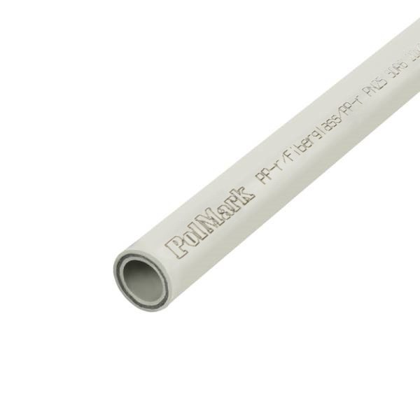 Труба PPR PLM Fiber Glass PN20 20x3.4 мм
