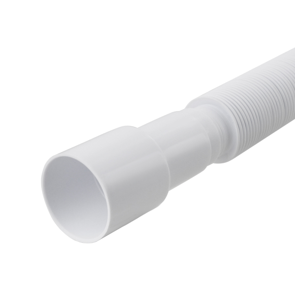 Сифон для умивальника PLM 1 1/4'x40 з литим випуском з гофротрубою 40x40/50 мм